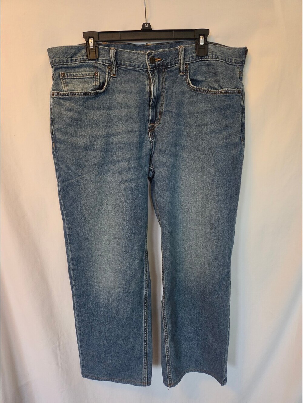 Old Navy Loose Fit Light Blue Denim Jeans Size 38x30